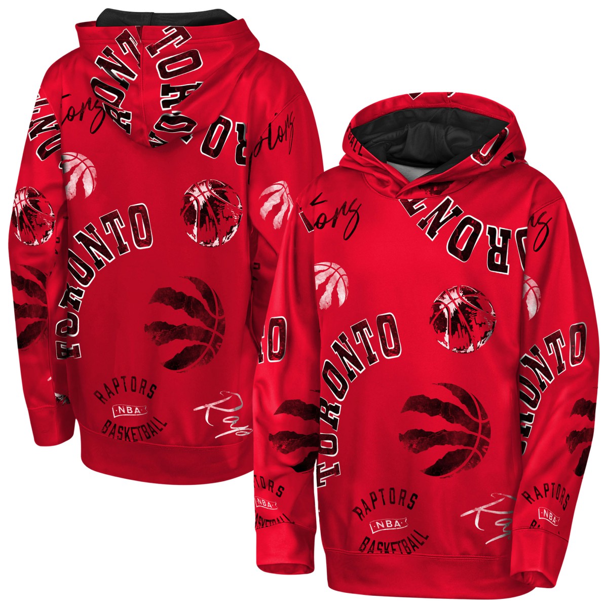 Toronto Raptors Outerstuff Youth Moving Violation Hoodie Discount