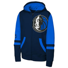 Dallas Mavericks Outerstuff Youth Straight to the League Full-Zip Hoodie sale On Sale