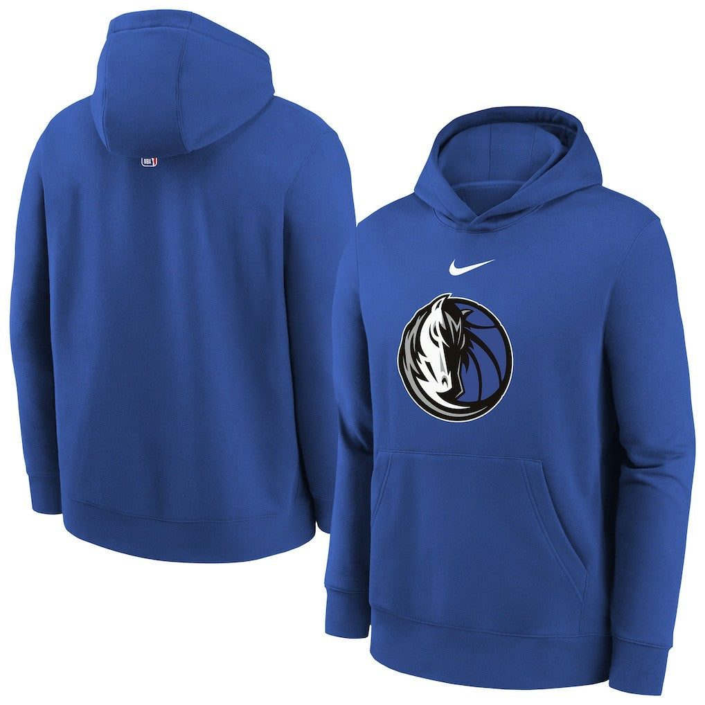 Dallas Mavericks Youth 2025/26 Club Fleece Hoodie sale Discount
