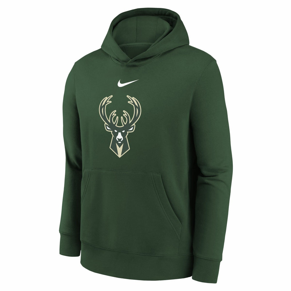 Milwaukee Bucks Youth 2025/26 Club Fleece Hoodie Online
