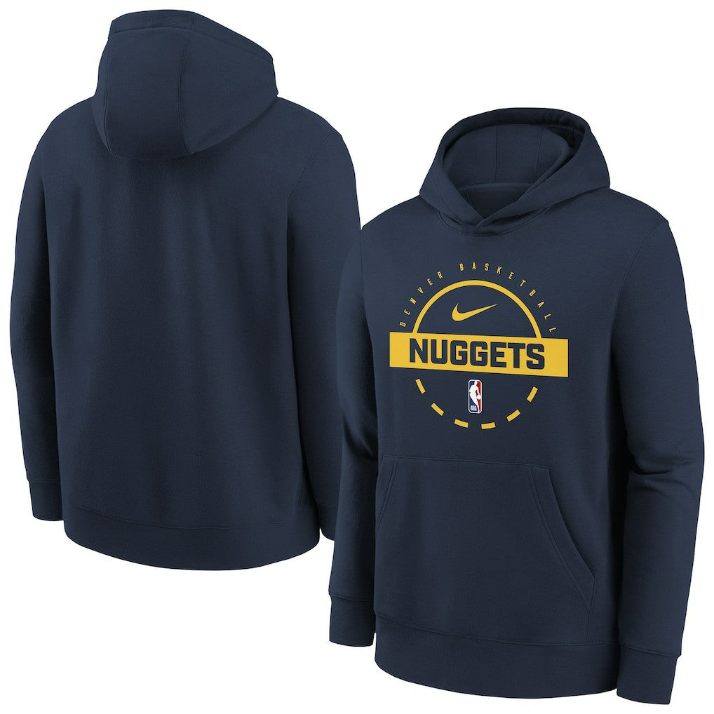 Denver Nuggets Youth 2025/26 Club Fleece Practice Hoodie sale New