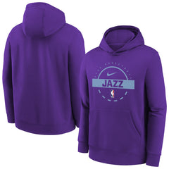 Utah Jazz Youth 2025/26 Club Fleece Practice Hoodie On Sale