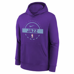 Utah Jazz Youth 2025/26 Club Fleece Practice Hoodie On Sale