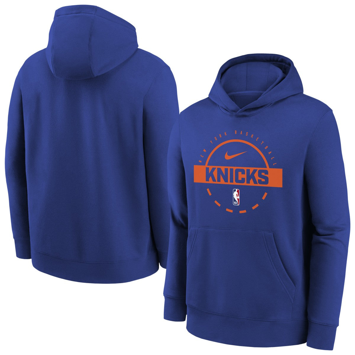 New York Knicks Youth 2025/26 Club Fleece Practice Hoodie New