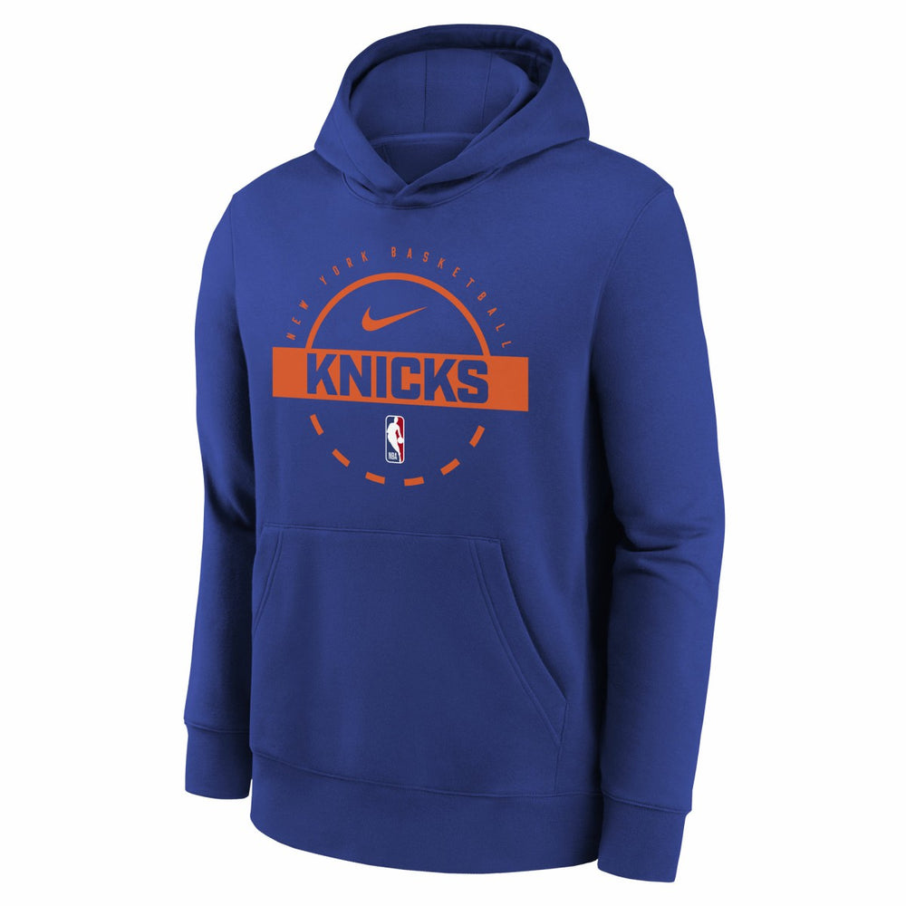 New York Knicks Youth 2025/26 Club Fleece Practice Hoodie New