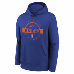 New York Knicks Youth 2025/26 Club Fleece Practice Hoodie New