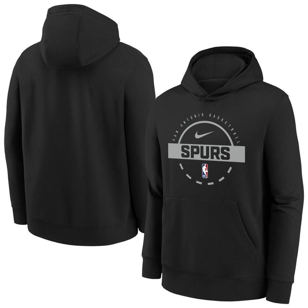 San Antonio Spurs Youth 2025/26 Club Fleece Practice Hoodie On Sale