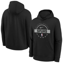 San Antonio Spurs Youth 2025/26 Club Fleece Practice Hoodie On Sale