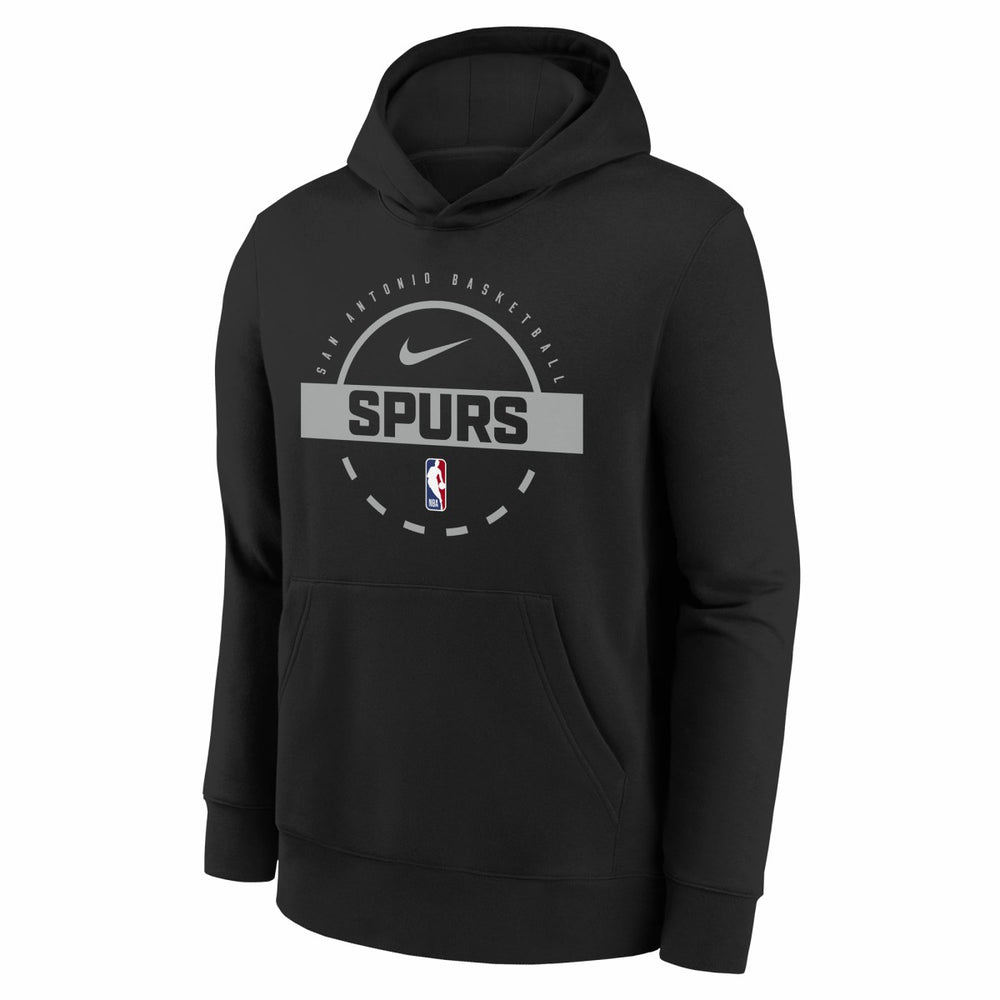 San Antonio Spurs Youth 2025/26 Club Fleece Practice Hoodie On Sale