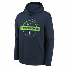 Minnesota Timberwolves Youth 2025/26 Club Fleece Practice Hoodie For Sale