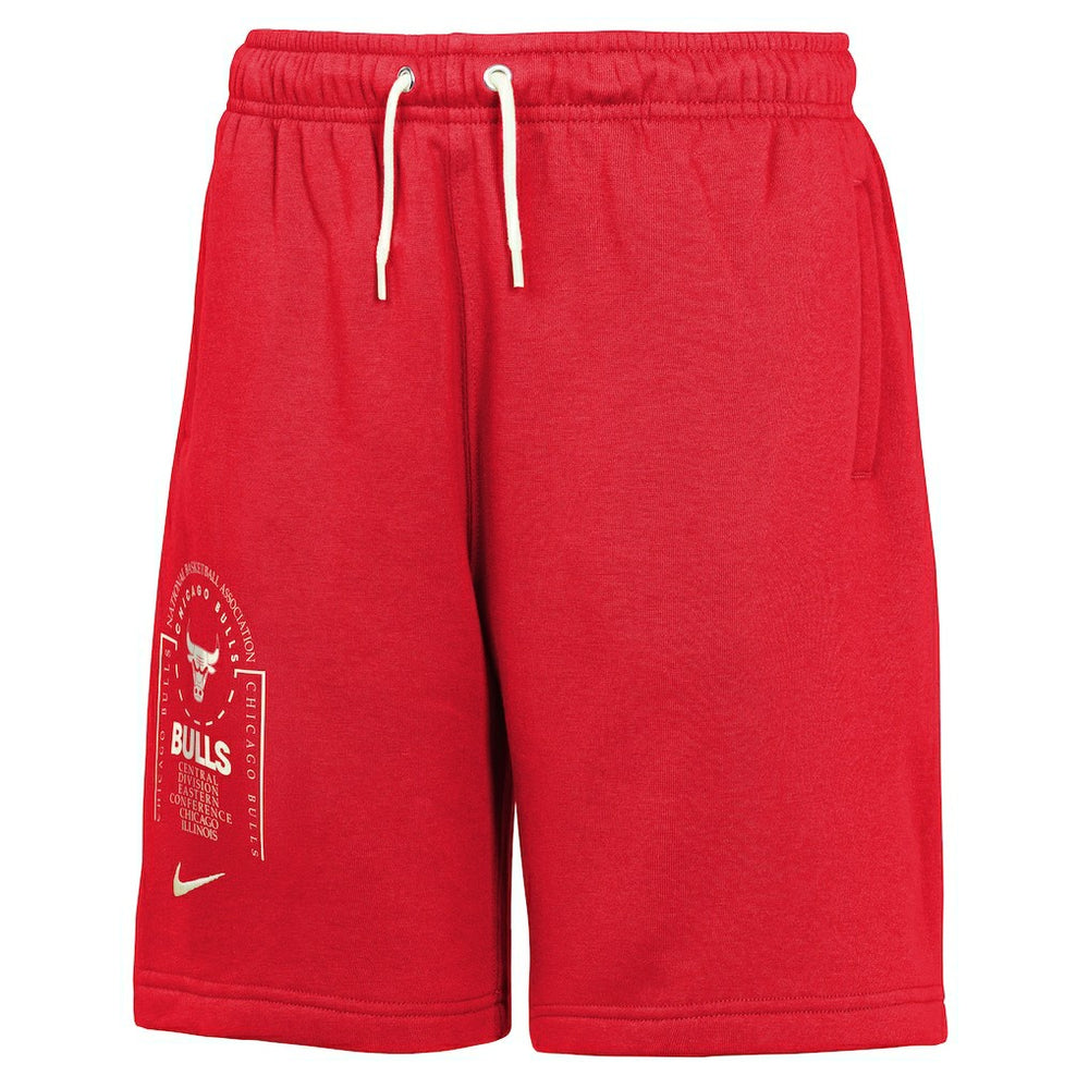 Chicago Bulls Youth Courtside Club Fleece Shorts On Sale