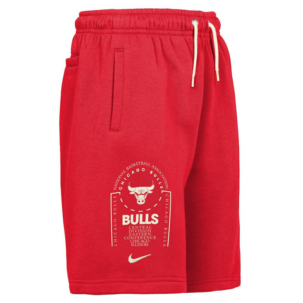 Chicago Bulls Youth Courtside Club Fleece Shorts On Sale