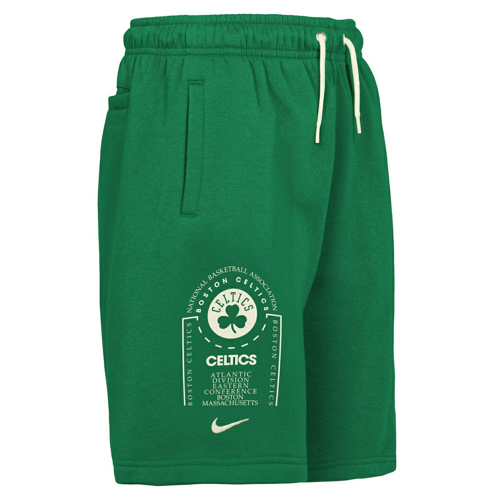 Boston Celtics Youth Courtside Club Fleece Shorts Online