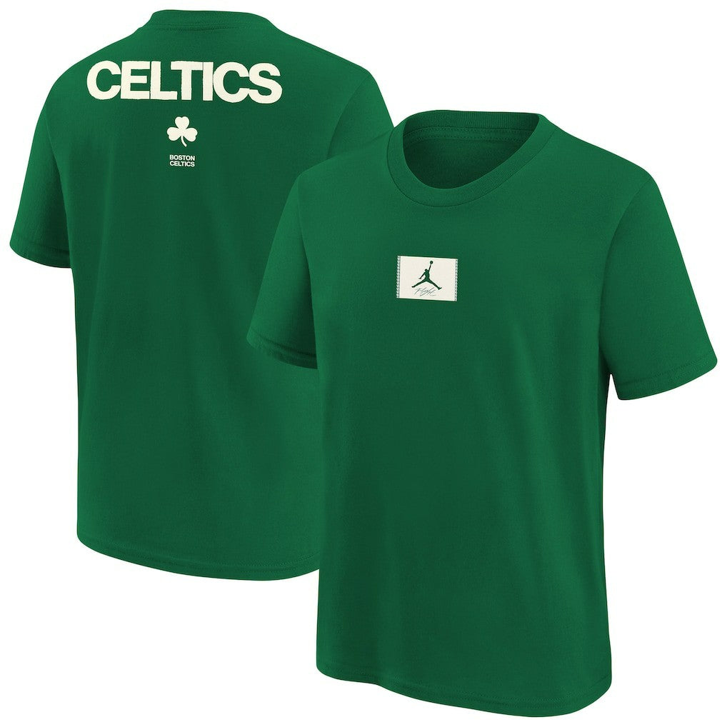 Boston Celtics Jordan Brand Youth Courtside Statement 85 T-Shirt Discount