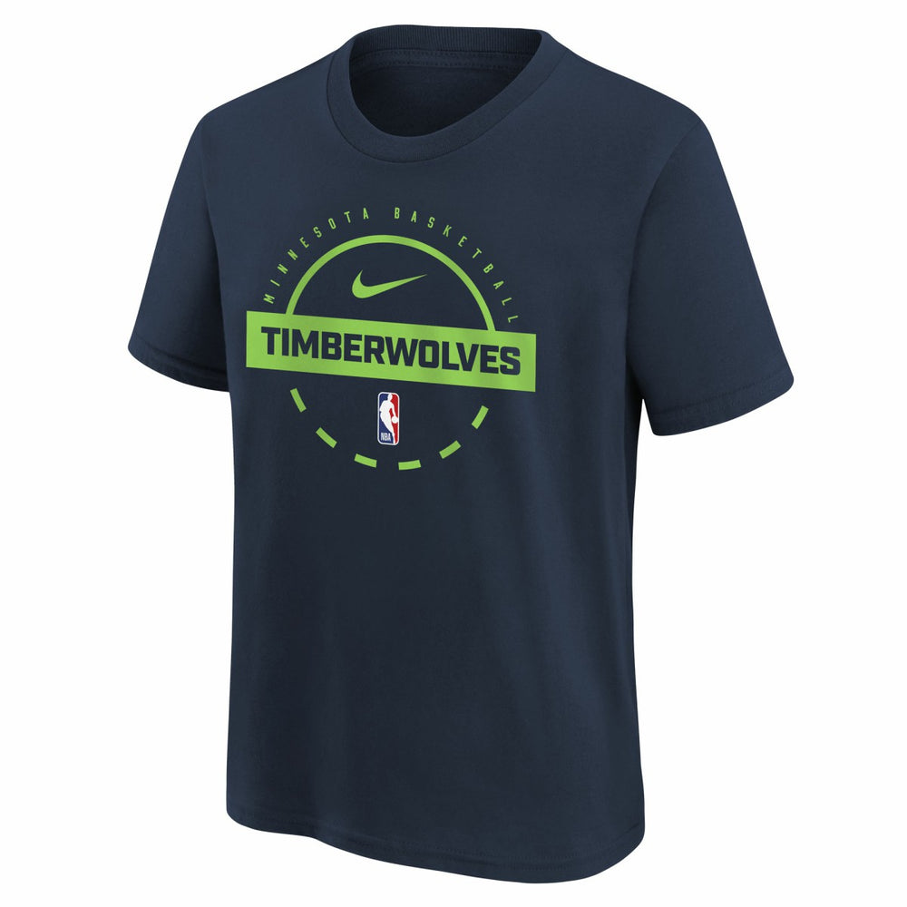 Minnesota Timberwolves Youth Practice T-Shirt New