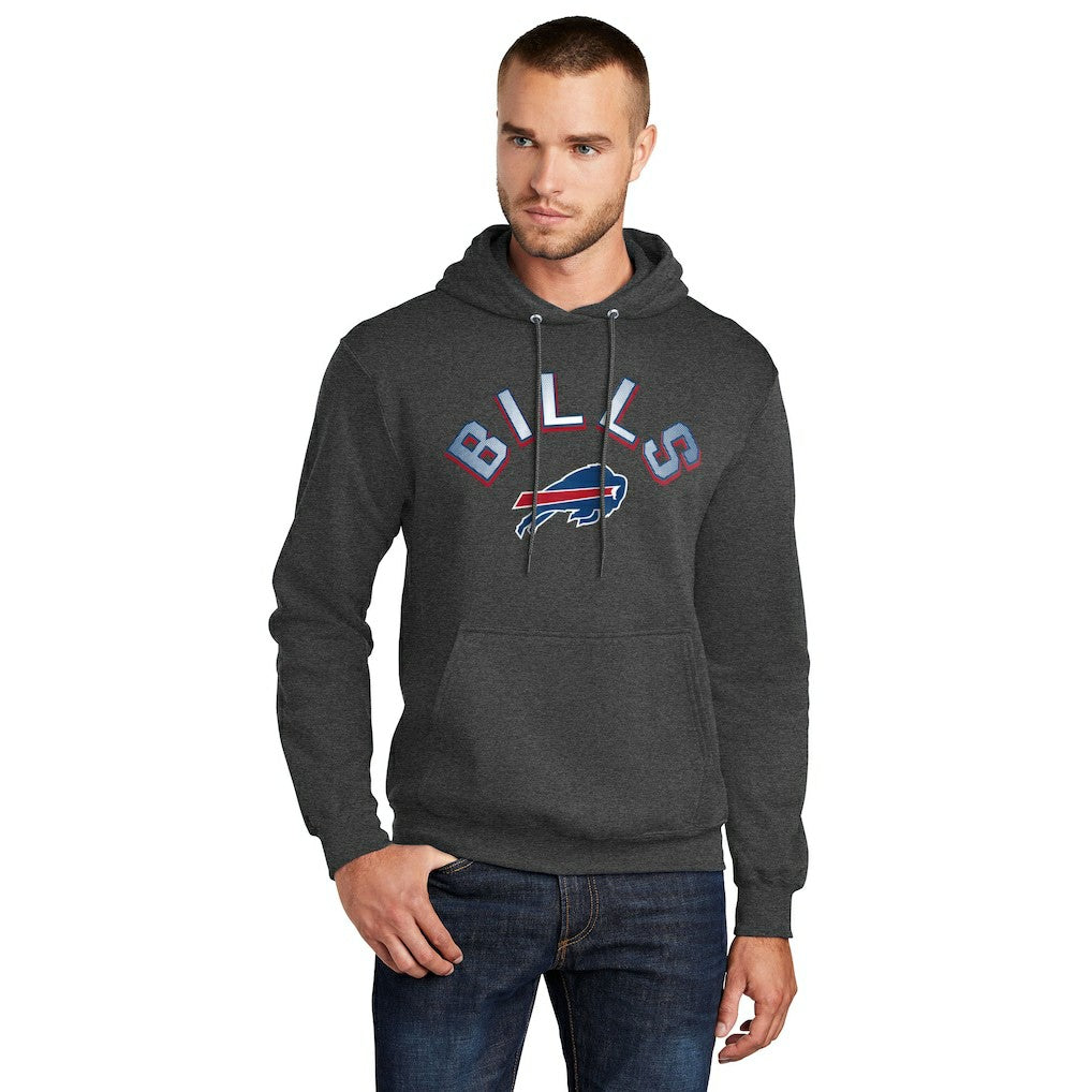 Buffalo Bills  Starter Arch Over Logo Pullover Hoodie