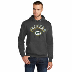 Green Bay Packers  Starter Arch Over Logo Pullover Hoodie