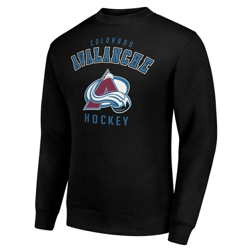 Colorado Avalanche Men's Starter Team Logo Fleece Pullover Sweatshirt Online