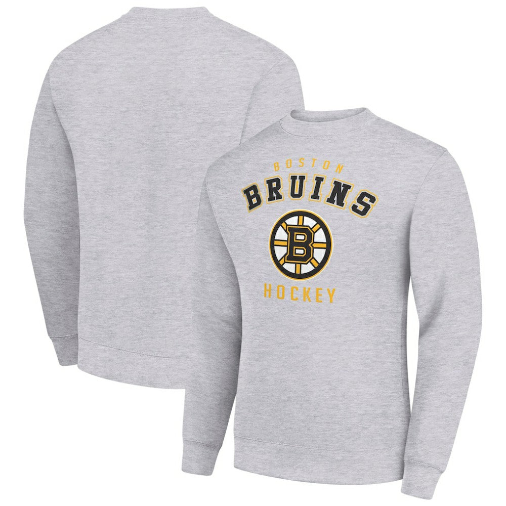 Boston Bruins Men's Starter Team Logo Fleece Pullover Sweatshirt Online