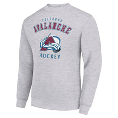 Colorado Avalanche Men's Starter Team Logo Fleece Pullover Sweatshirt For Sale