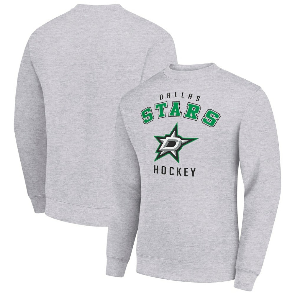 Dallas Stars Men's Starter Team Logo Fleece Pullover Sweatshirt Discount