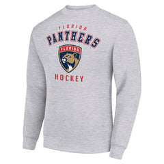 Florida Panthers Men's Starter Team Logo Fleece Pullover Sweatshirt Outlet