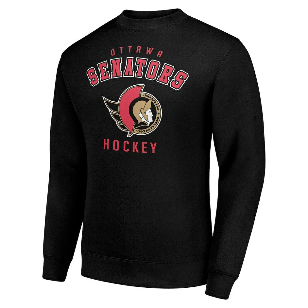 Ottawa Senators Men's Starter Team Logo Fleece Pullover Sweatshirt Online