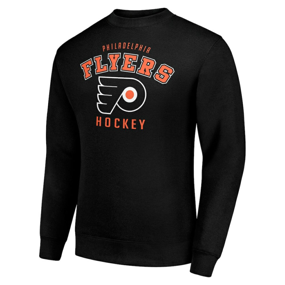 Philadelphia Flyers Men's Starter Team Logo Fleece Pullover Sweatshirt Discount