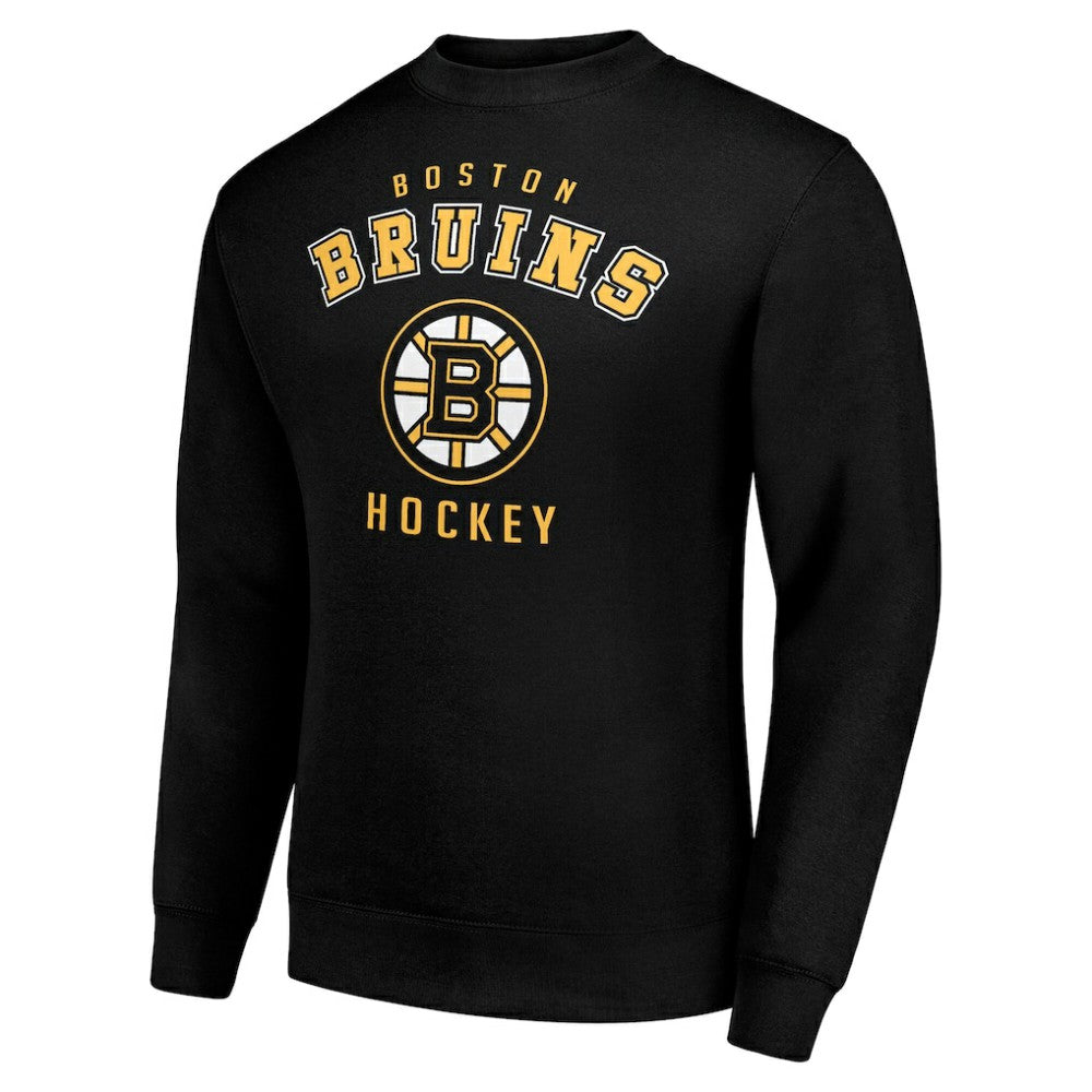 Boston Bruins Men's Starter Team Logo Fleece Pullover Sweatshirt For Sale