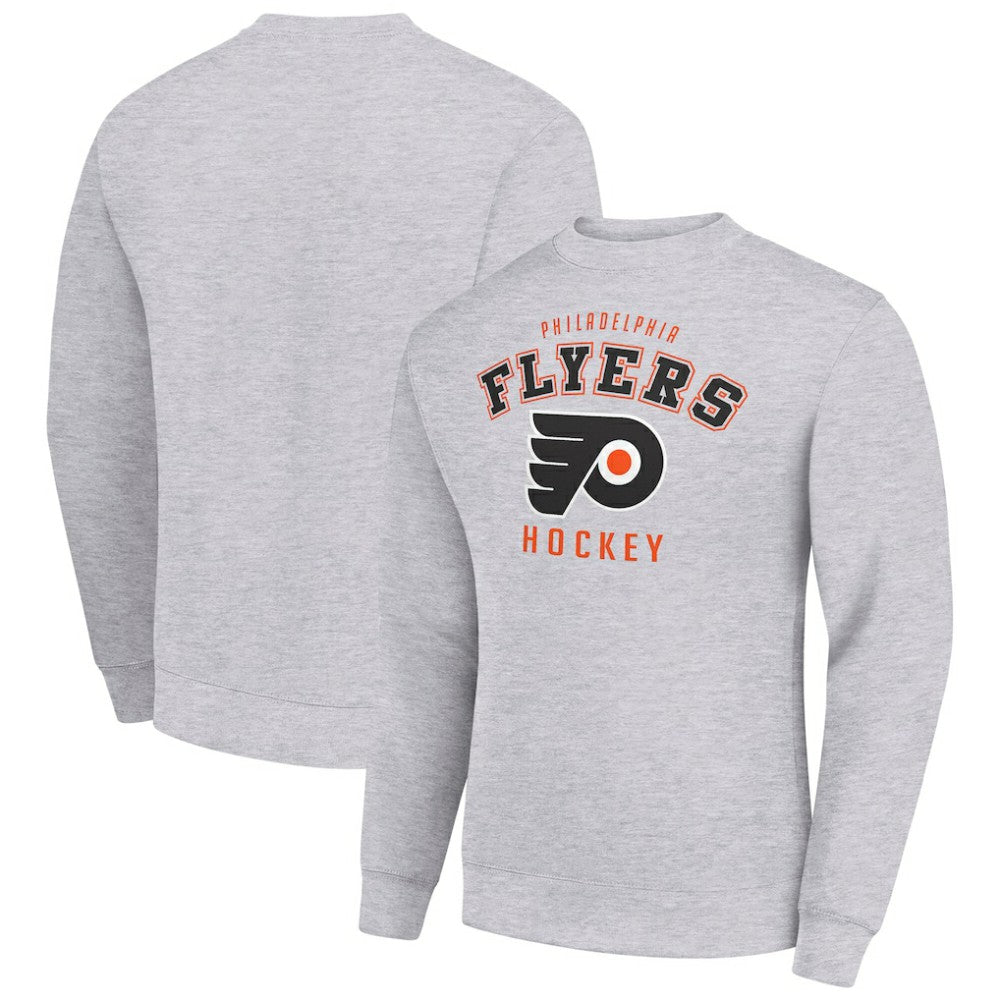 Philadelphia Flyers Men's Starter Team Logo Fleece Pullover Sweatshirt On Sale