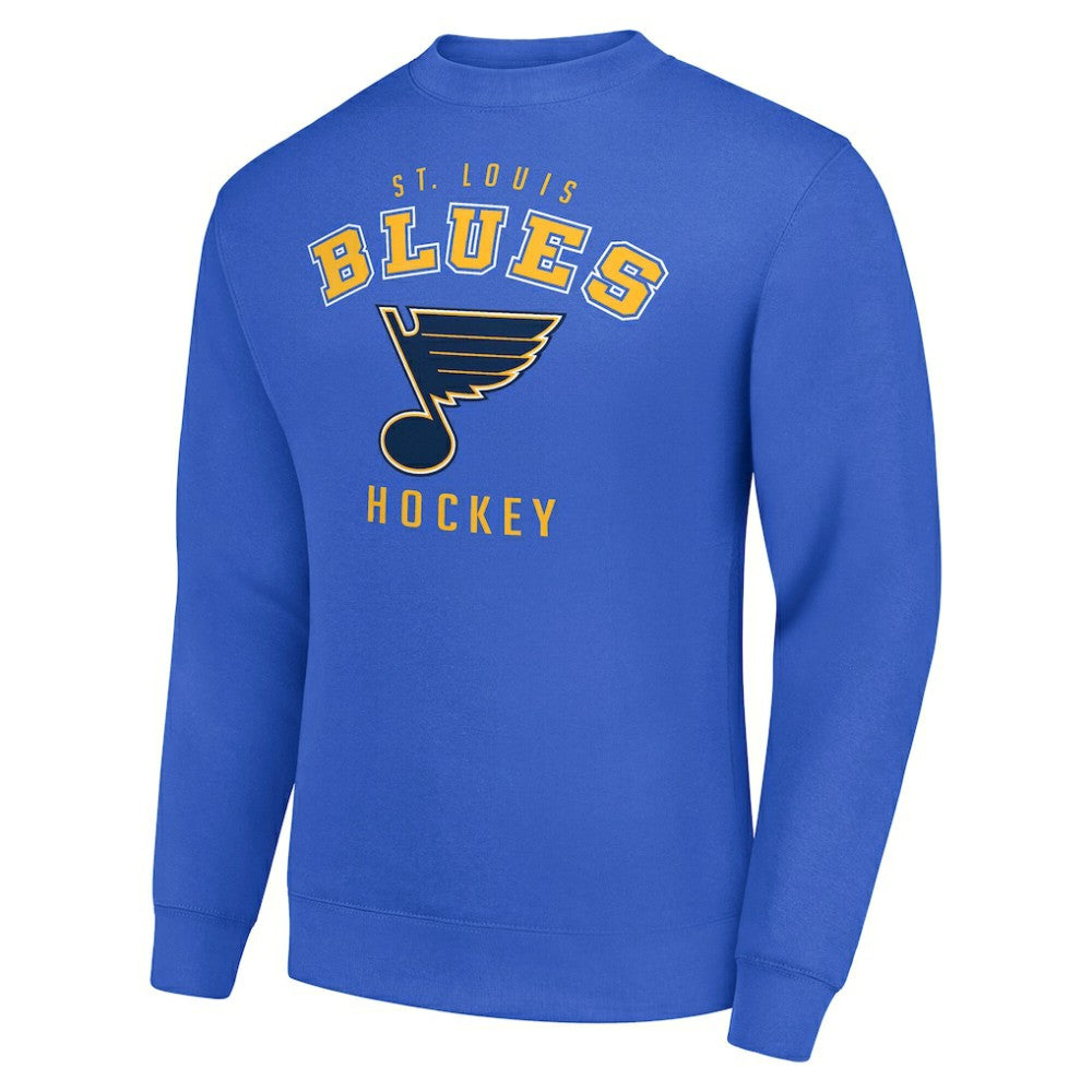 St. Louis Blues Men's Starter Team Logo Fleece Pullover Sweatshirt Discount