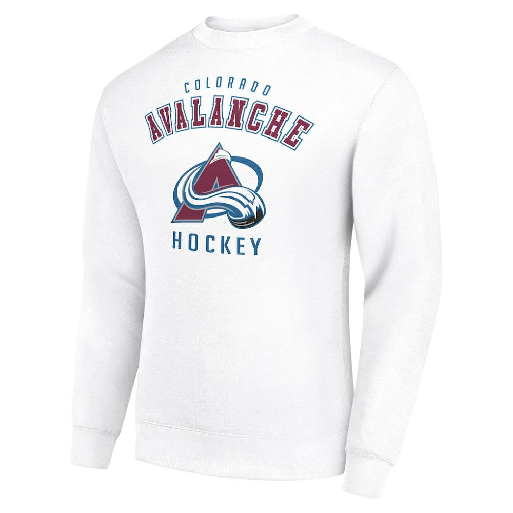 Colorado Avalanche Men's Starter Team Logo Fleece Pullover Sweatshirt Sale