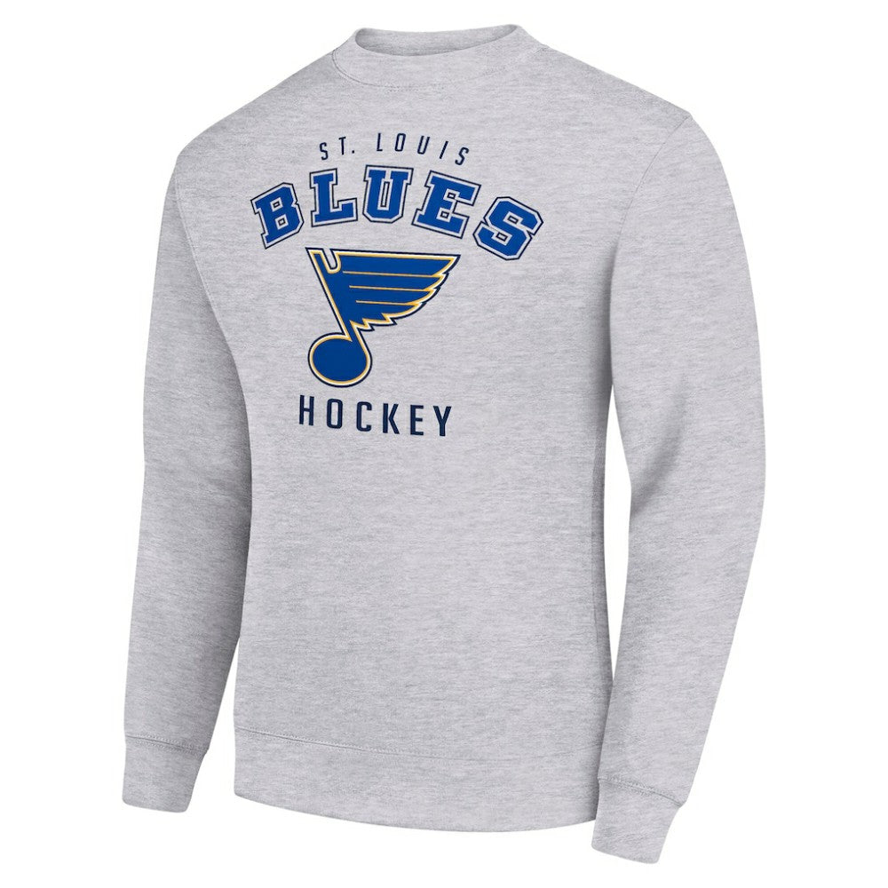 St. Louis Blues Men's Starter Team Logo Fleece Pullover Sweatshirt Online