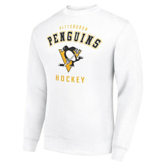 Pittsburgh Penguins Men's Starter Team Logo Fleece Pullover Sweatshirt On Sale
