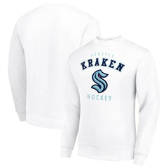 Seattle Kraken Men's Starter Team Logo Fleece Pullover Sweatshirt Online