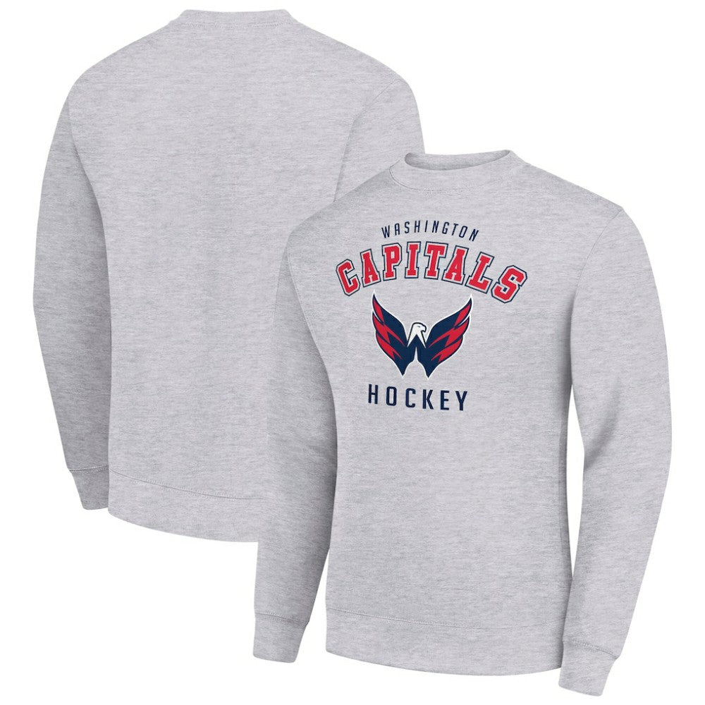 Washington Capitals Men's Starter Team Logo Fleece Pullover Sweatshirt Outlet