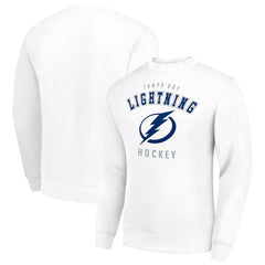 Tampa Bay Lightning Men's Starter Team Logo Fleece Pullover Sweatshirt Sale