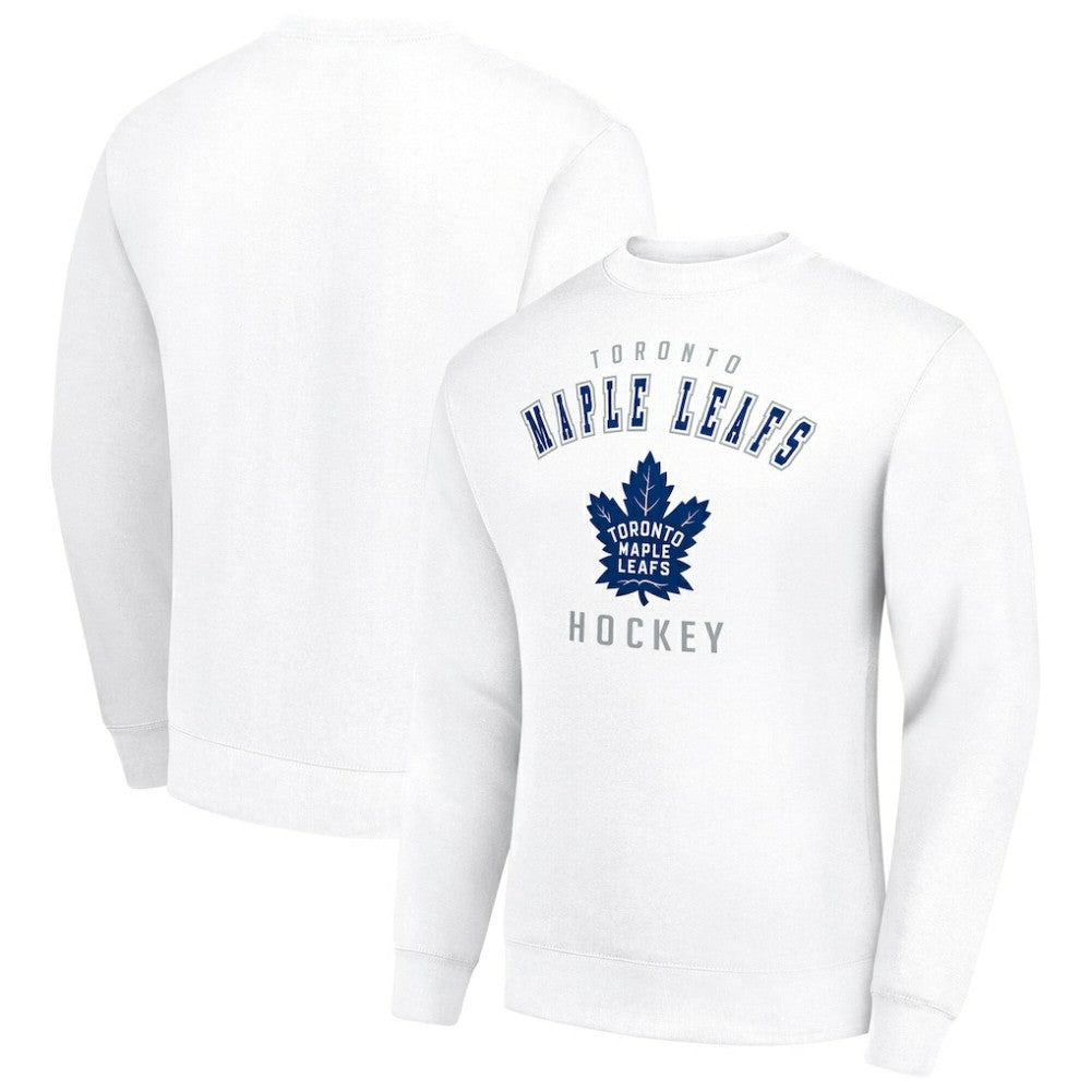 Toronto Maple Leafs Men's Starter Team Logo Fleece Pullover Sweatshirt Sale