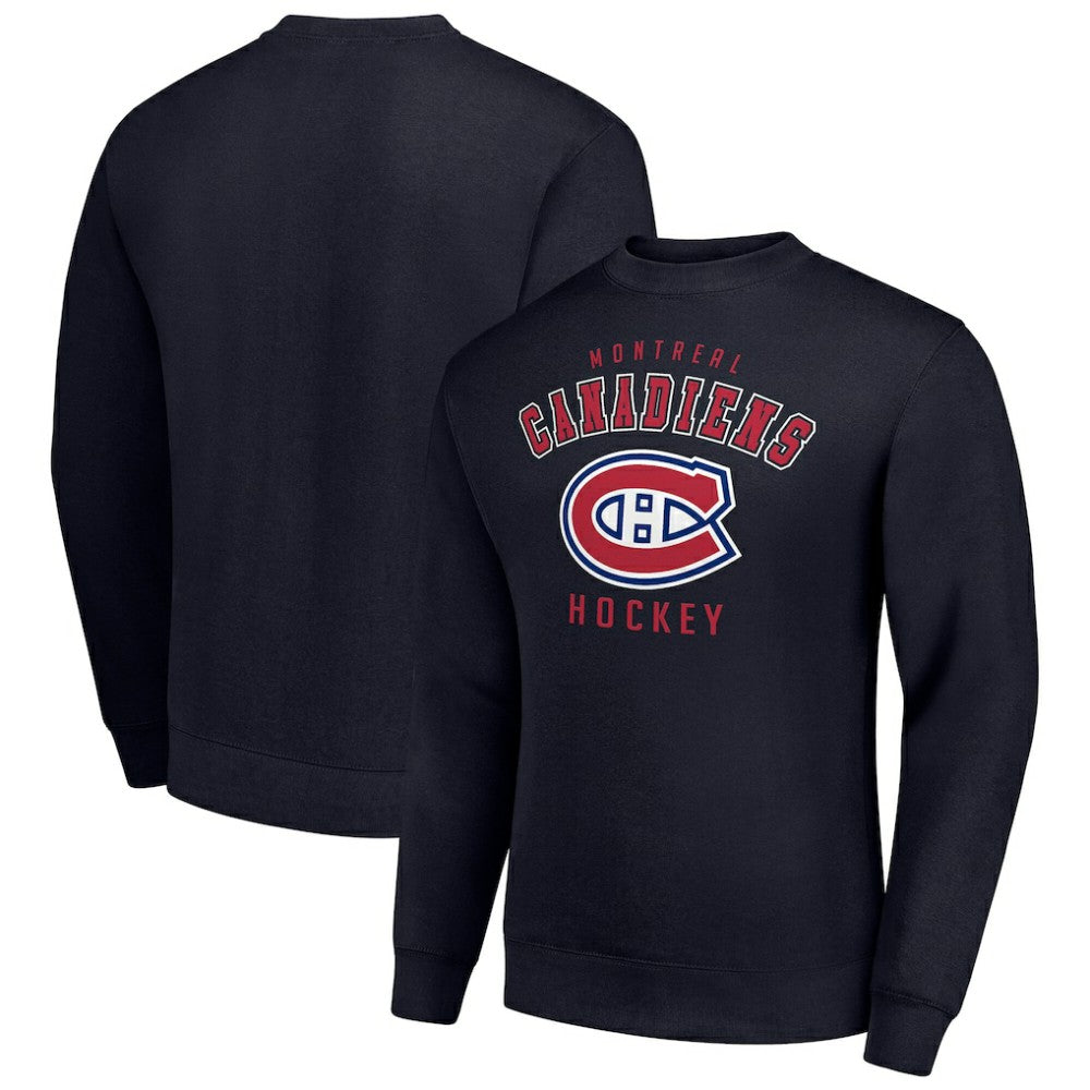 Montreal Canadiens Men's Starter Team Logo Fleece Pullover Sweatshirt On Sale