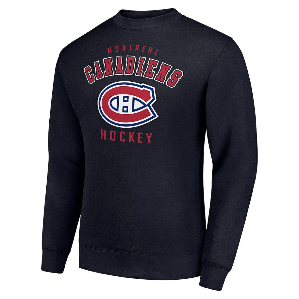 Montreal Canadiens Men's Starter Team Logo Fleece Pullover Sweatshirt On Sale