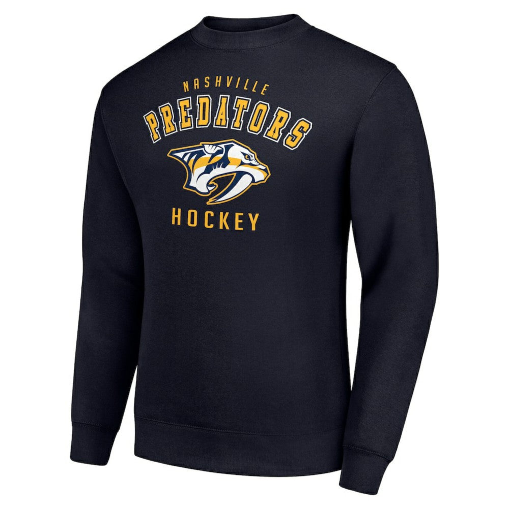 Nashville Predators Men's Starter Team Logo Fleece Pullover Sweatshirt On Sale