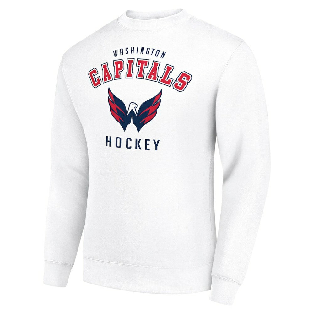 Washington Capitals Men's Starter Team Logo Fleece Pullover Sweatshirt Outlet
