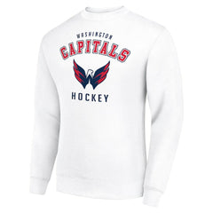 Washington Capitals Men's Starter Team Logo Fleece Pullover Sweatshirt Outlet