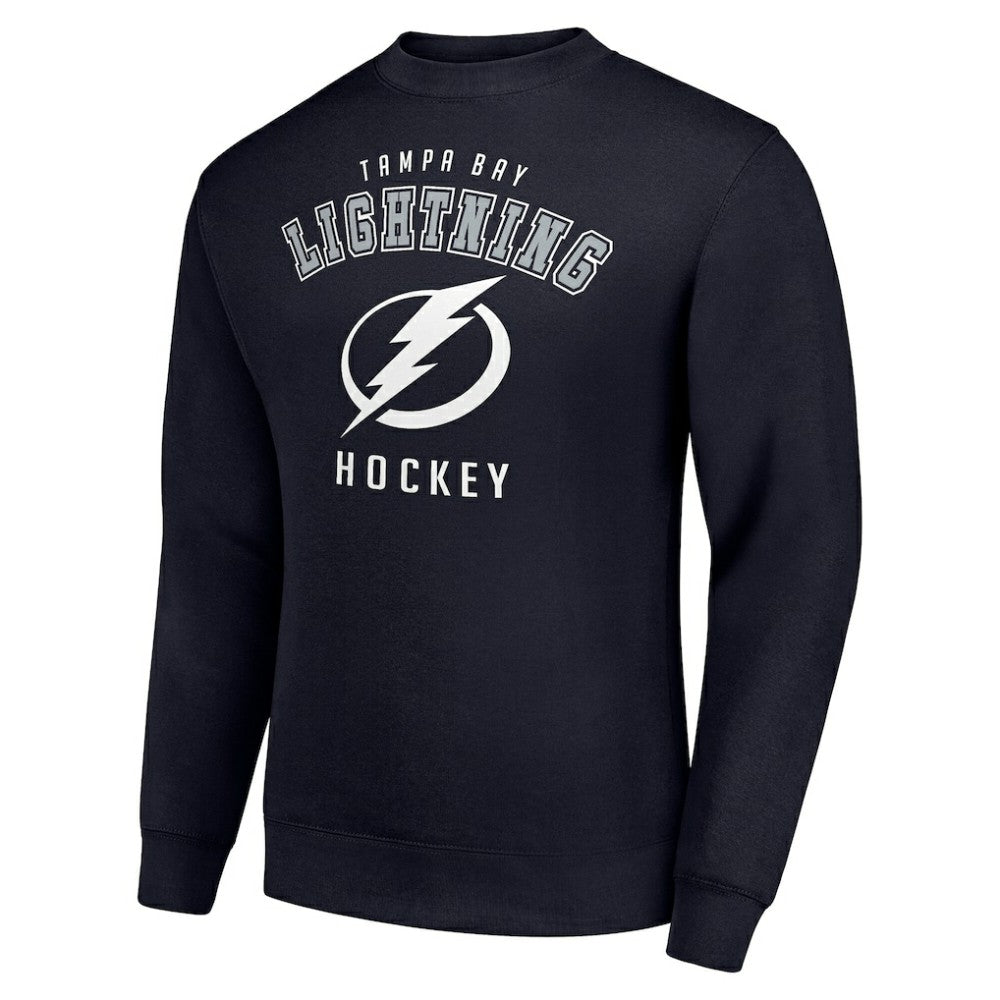 Tampa Bay Lightning Men's Starter Team Logo Fleece Pullover Sweatshirt For Sale