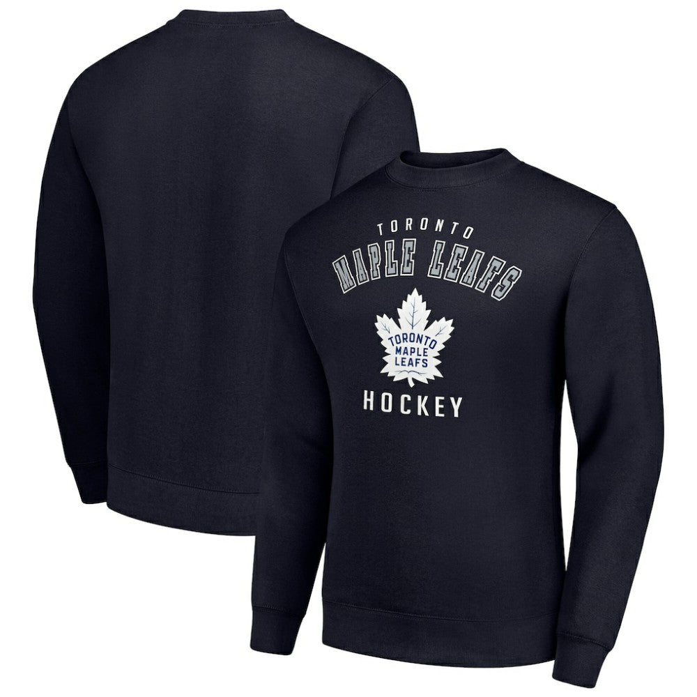 Toronto Maple Leafs Men's Starter Team Logo Fleece Pullover Sweatshirt For Sale