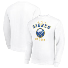 Buffalo Sabres Men's Starter Team Logo Fleece Pullover Sweatshirt On Sale