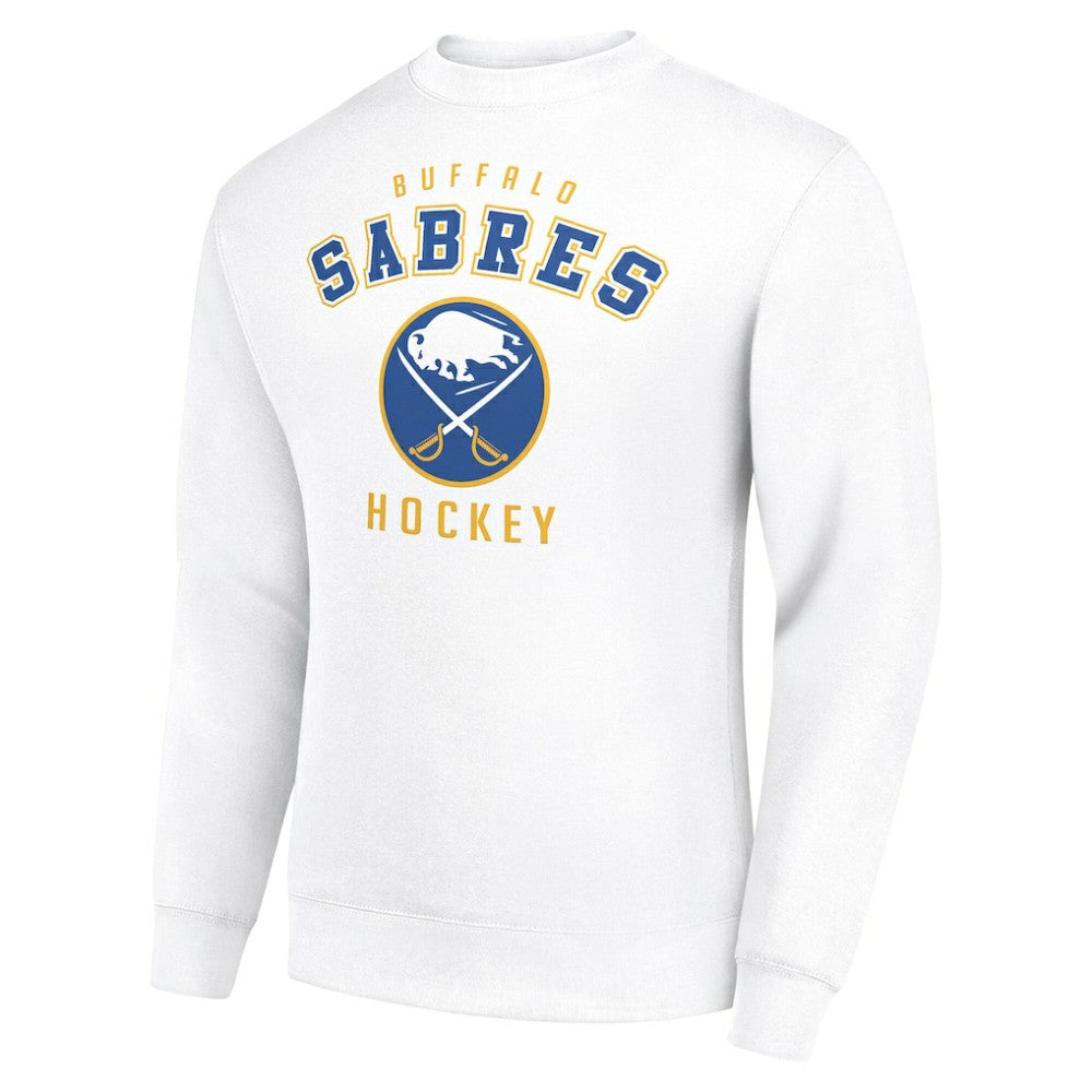 Buffalo Sabres Men's Starter Team Logo Fleece Pullover Sweatshirt On Sale