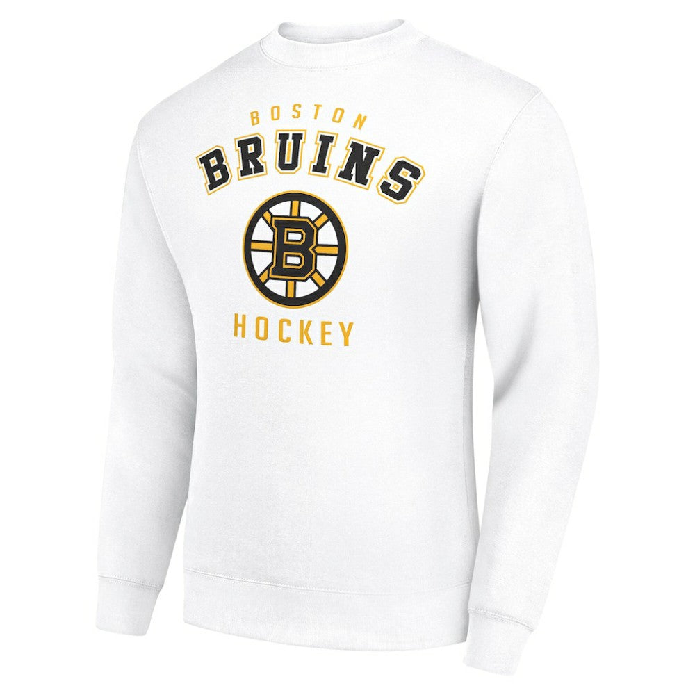 Boston Bruins Men's Starter Team Logo Fleece Pullover Sweatshirt For Sale
