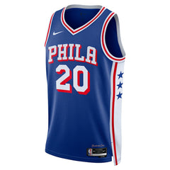 Jared McCain Philadelphia 76ers Swingman Jersey On Sale