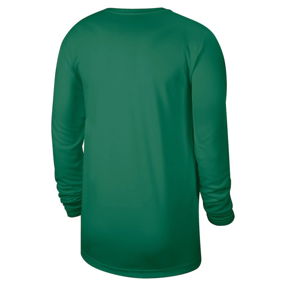 Boston Celtics 2025/26 On-Court Flare Dri-FIT Practice Long Sleeve Tri-Blend T-Shirt On Sale
